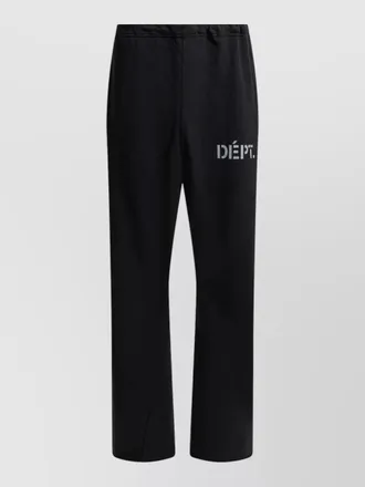 Gallery Dept. sports trousers logo detail side pockets