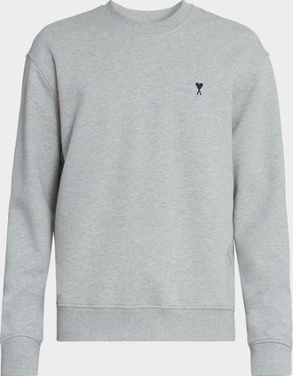 Ami Contrasted Ami de Coeur Sweatshirt