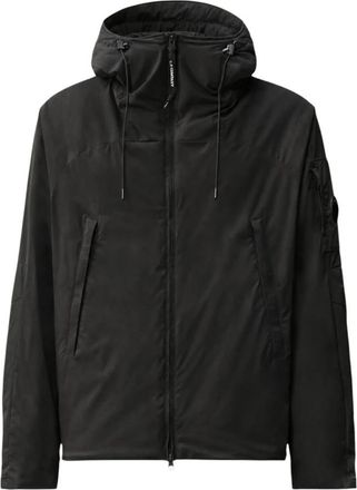 C.P. Company Pro-Tek Primaloft Silver Hooded Jacket - Heren - Regenjassen - Zwart - L - Polyester - Jassen