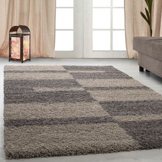 Ayyildiz Teppiche Hochflor-Teppich »Gala Shaggy 2505« rechteckig 30 mm Höhe Langflor, Läufer, alle Räume, Wohnzimmer