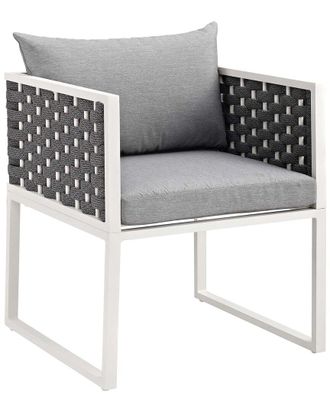 ModWay Outdoor Stance Outdoor Patio Aluminum Dining Armchair