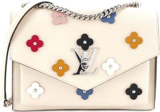 Louis Vuitton Mylockme Handbag Flower Embellished Leather BB crossbody bag - Veelkleurig