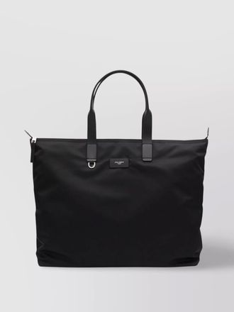 Dolce & Gabbana leather crocodile-print tote bag