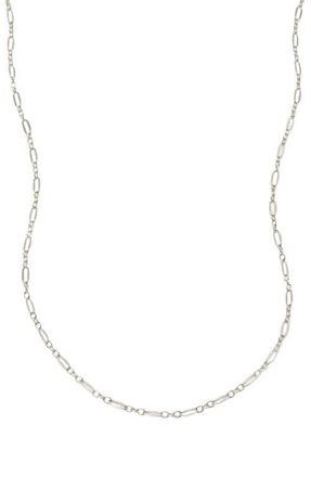 Made by Mary Lace Choker Necklace in Silver at Nordstrom, Size 14