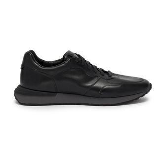 Magnanni Sneakers basse in pelle Syros - - Shoes - Uomo - Nero - 42 EU