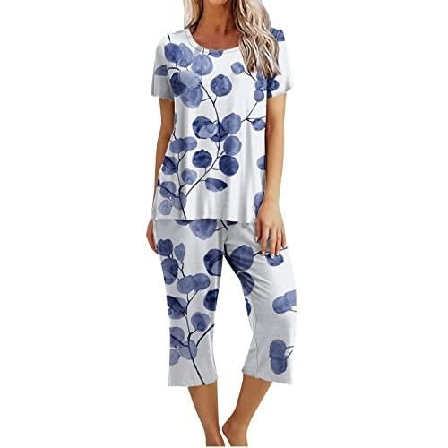 Generic Pyjama Femme Ete Pas Cher Ensemble Pyjama Pièces Pour