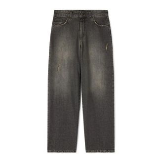 Motivi Jeans, Dames, Zwart, 2Xl, Katoen, Straight Jeans