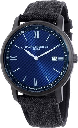 Baume & Mercier Classima Quartz Blue Dial Mens Watch M0A10780