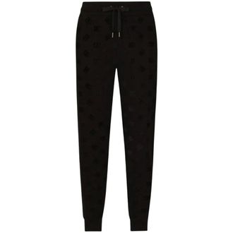 Dolce & Gabbana Broeken, Heren, Zwart, L, Trainingsbroeken