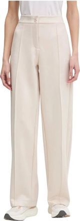 Guess Broeken, Dames, Beige, XS, Polyester, LIA Wijde Broek
