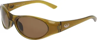 Dragon DR HISS LL POLAR 300 Mens Sunglasses Green Size 56