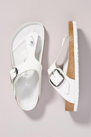 Birkenstock Gizeh Big Buckle Smooth Leather Sandals