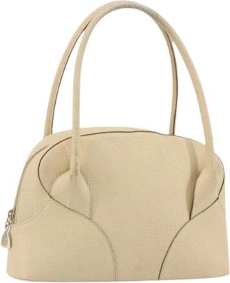 Loewe Pre-owned Handbags, female, Beige, Size: ONE SIZE Pre-owned Hand Bag