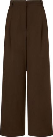 TOMBOY wide-leg trousers - Brown