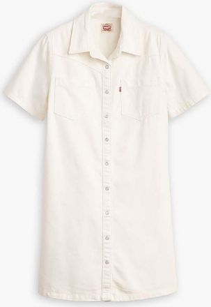 Levi's Damesjurk van Levis Louisa denim in wit