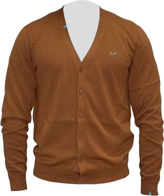 Sun 68 Uomo, Maglie, Marrone, XL, new