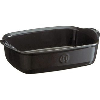 Emile Henry Individual Rectangle Baking Dish Ultime, 8.75 X 5.5 in Charcoal at Nordstrom