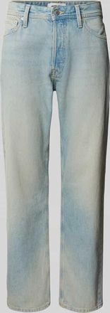 Jack & Jones Jack & Jones Straight Fit Jeans im 5-Pocket-Design Modell Chris in Hellblau, Gr&ouml;&szlig;e 28/32