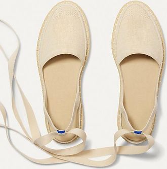 Rothy's The DOrsay Espadrille Ankle-Wrap Flats