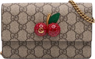 Gucci Pre-owned Gucci Mini GG Supreme Cherry Crossbody Ladies 4R7P1LPNX3AXH5DK