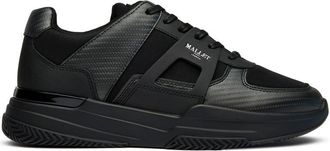 Mallet Footwear Mens Marquess Trainers - Black Textile - Size UK 10