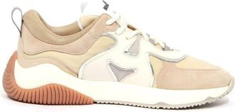 Hogan Italiaanse Memory Foam Schoenen - Dames - Sneakers - Beige - 36 1/2 EU - Schoenen