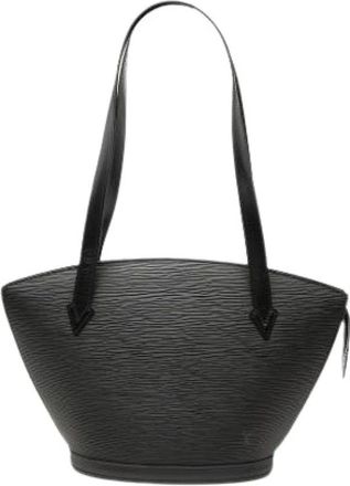 Louis Vuitton Pre-owned Shoulder Bags, female, Black, Size: ONE SIZE Pre-owned Epi Saint Jacques PM