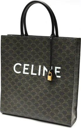 Celine Cabas Black Tote Bag (Pre-Owned)