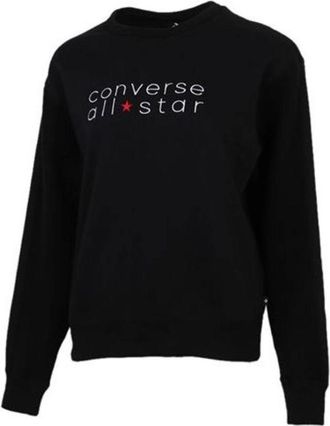 Converse (WMNS) Converse Chuck Taylor All Star Sweater Asia Sizing Black 10019801-A01