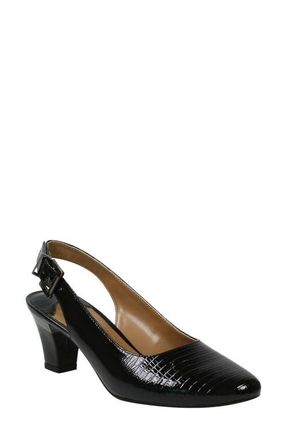 J. Rene&eacute; Malree Slingback Pump in Black at Nordstrom, Size 10.5
