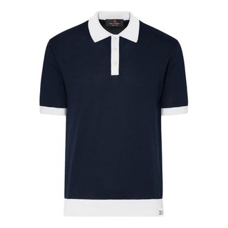 Peuterey Polo Shirts, male, Blue, Size: 2XL Polo Shirts