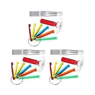 OEM Adecuado Para Un Juego De 9 Cabezales De Cepillo Para Aire Acondicionado, Que Incluye Un Peine Para Aletas Anulares Fcr6, Un Limpiador De Aletas Para 
