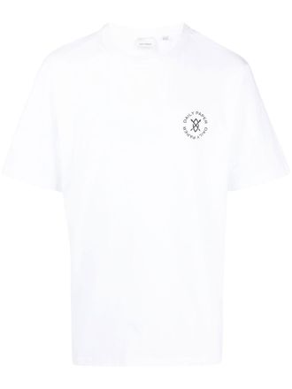 Daily Paper Clothing T-shirt met logoprint - Wit