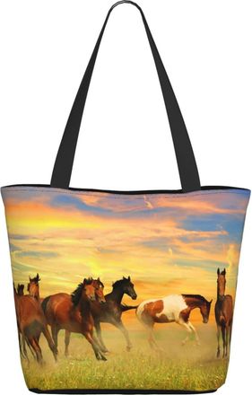 AOOEDM Horse Ladies Shopping Bag 13x11x7in.The Perfect ValentineS Day Gift.It Is The Best ValentineS Day Gift For Mom, Daughter, Wife,Etc