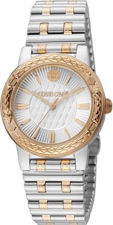 Roberto Cavalli Fashion Watch Quartz Silver Dial Ladies Watch RC5L033M0105