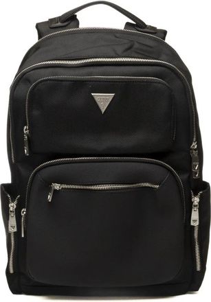 Guess Berna Rugzak - Heren - Rugzakken - Zwart - ONE Size - Polyester - Tassen
