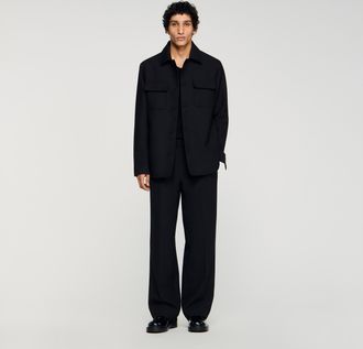 Sandro Sobrecamisa abotonada