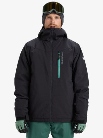 Quiksilver Skijacke QUIKSILVER TITANO JK, Herren, Gr. XXL, true schwarz, Obermaterial: 100% Polyester, normal, Jacken Skijacke, f&uuml;r sportliche Aktivit&auml;ten, aus P