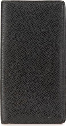 Louis Vuitton Taiga Black Noir Taiga Leather Coin Purse/Coin Case (Pre-Owned)