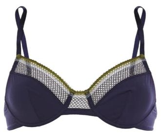 Eres Navy Stretch Jersey Bra