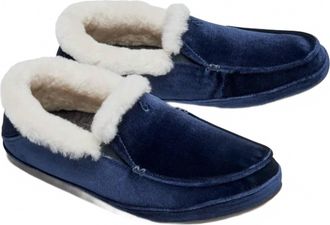 Olukai Womens Kuuna Lanui Shoes In Trench Blue/trench Blue