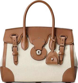 Ralph Lauren Collection Soft Ricky 27 geweven shopper - Beige