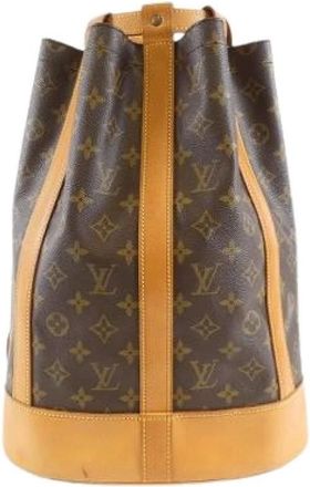 Louis Vuitton Pre-owned Bucket Bags, female, Brown, Size: ONE SIZE Pre-owned Monogram Shoulder Bag