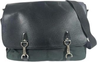 Louis Vuitton Pre-owned Cross Body Bags, male, Black, Size: ONE SIZE Pre-owned Vintage Messenger Bag