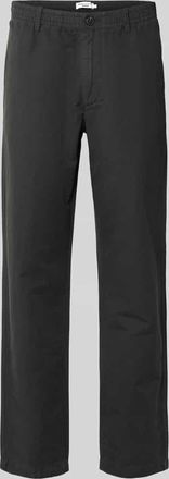 Marc O'Polo Denim Marc OPolo Denim Relaxed Fit Chino aus Baumwolle-Leinen-Mix Modell FILIP RELAXED in Graphit, Gr&ouml;&szlig;e XXL