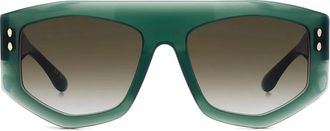 Isabel Marant Occhiali da sole IM0154 geometrici - Verde
