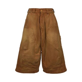 Willy Chavarria Korte Broeken, Heren, Bruin, W30, Short