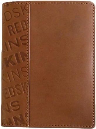 Redskins Leren Portemonnee - Heren - Portefeuilles - Bruin - ONE Size - Leer - Accessoires