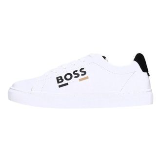 HUGO BOSS Schoenen, Heren, Wit, 40 EU, Leer, Leren Sneakers