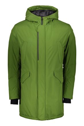 Herno Green Jacket With Adjustable Hood